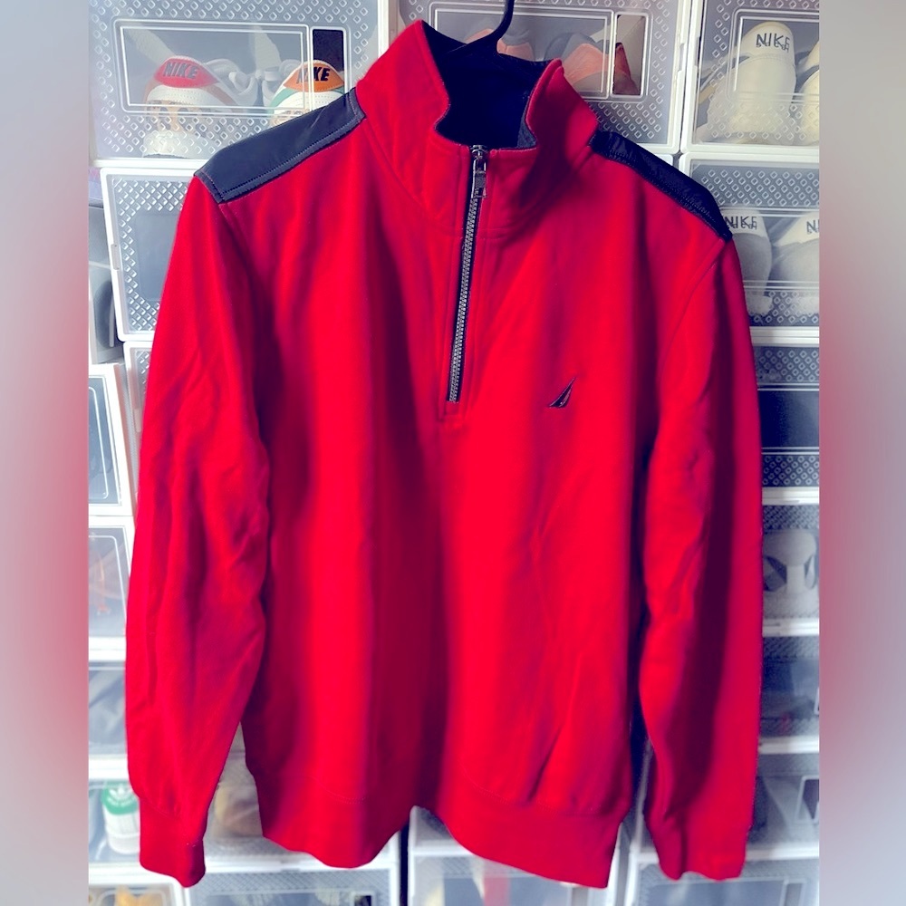 NAUTICA SAILING FLEECE .. ZIPPED